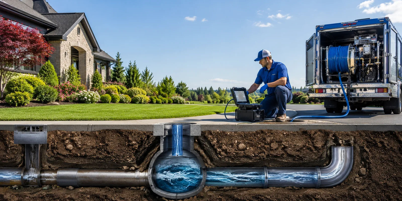 Drainage restoration information for Great Lakes, IL